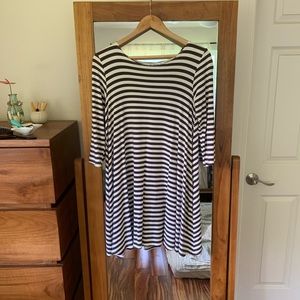 Fighting Eel stripped dress (SOLD)